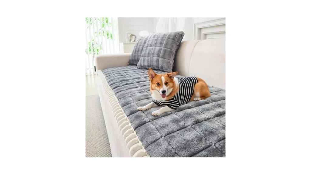 Wthaven Couch Cover For Dogs Washable Fuzzy Pet... - Coupon
