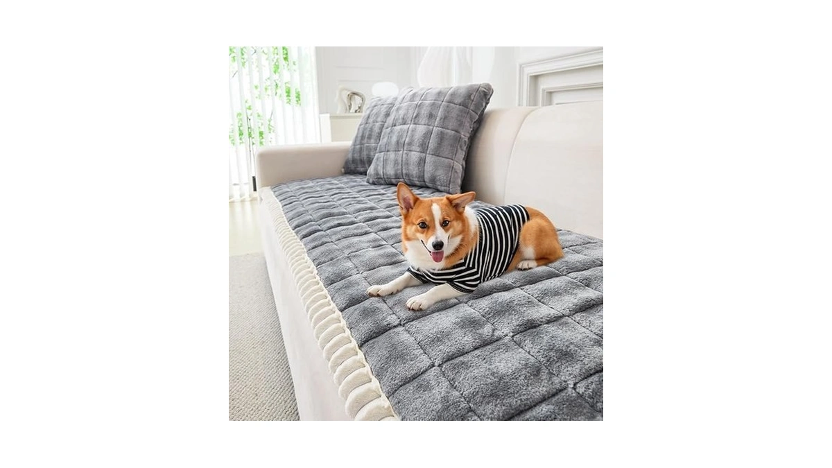 Wthaven Couch Cover For Dogs Washable Fuzzy Pet... - Coupon