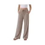 Octmoon Wide Leg Pants For Women - Comfy Ribbed... - Coupon