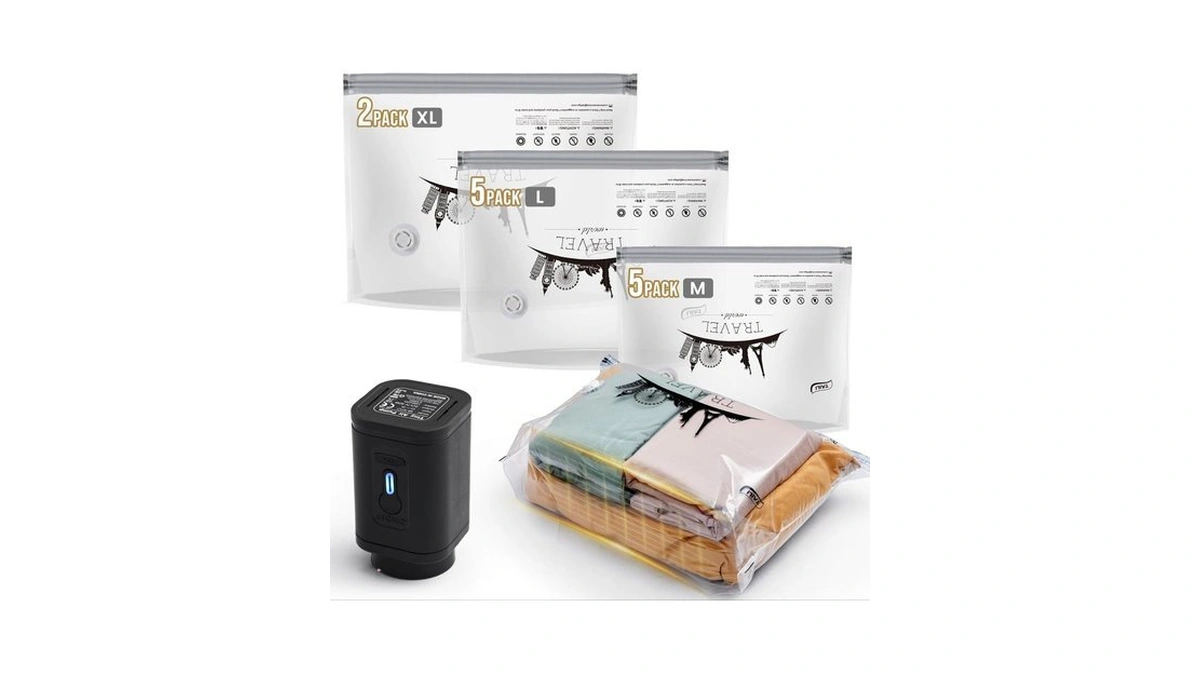 Taili Vacuum Storage Bags With Rechargeable... - Coupon