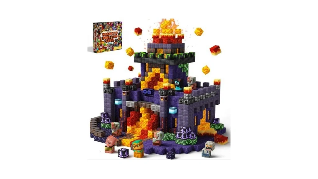 Idoot 100pcs Magnetic Blocks - Stem Magnet Building... - Coupon