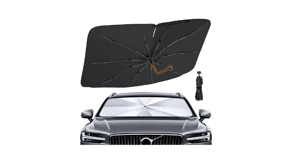 Windshield Sun Shade Umbrella 55 X 31 Car Sun Shade... - Coupon