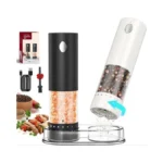Circle Joy Electric Salt And Pepper Grinder Set... - Coupon
