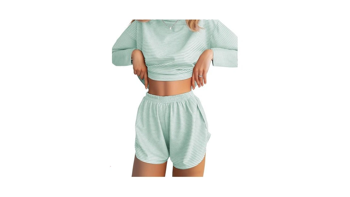 Justfashionnow Long Sleeve Pajamas For Women... - Coupon