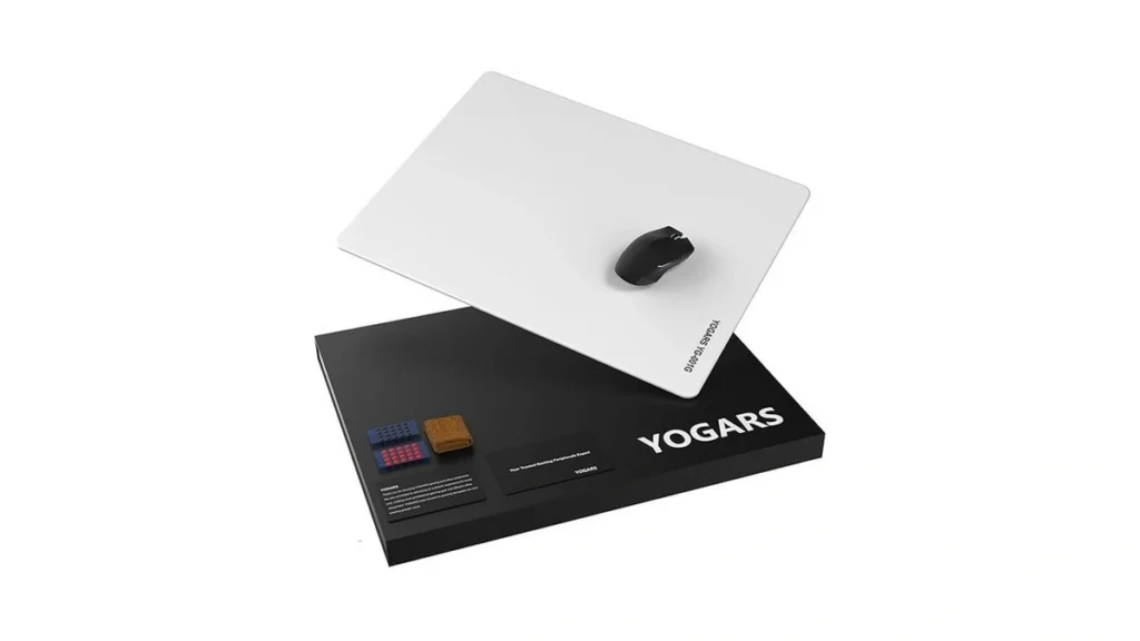 Yogars Tempered Glass Gaming Mouse Pad Ultra-smooth... - Coupon