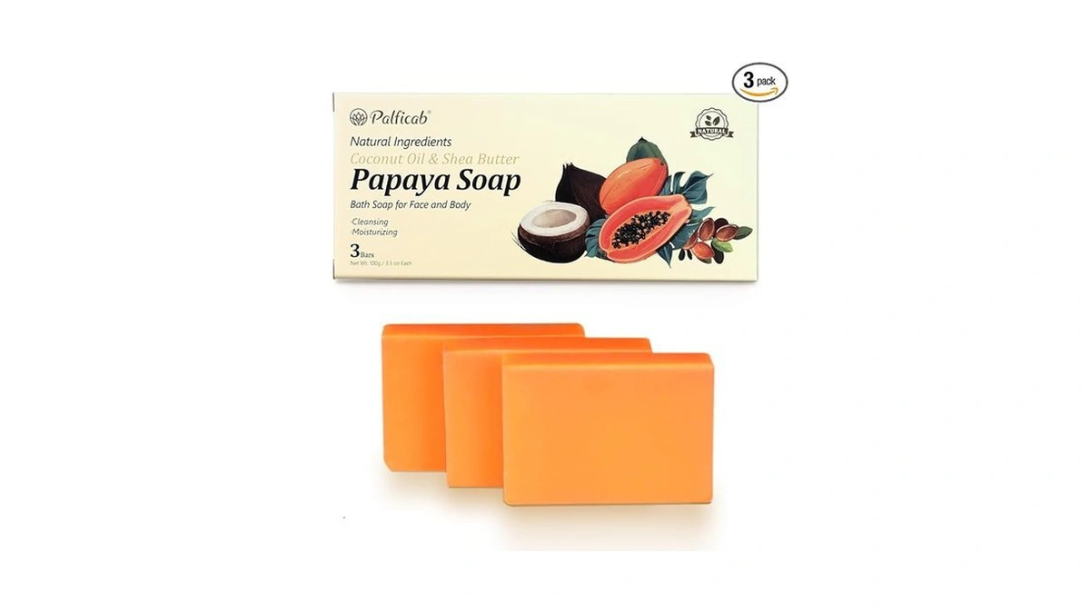 Palficab Papaya Soap Face Body Wash Natural Gentle... - Coupon
