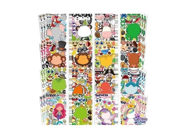Stickers For Kids – 48 Sheets 8 6 X 5 8 Party… – Coupon