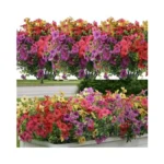 Luoaiyi Artificial Flowers For Outdoors 12 Bundles... - Coupon