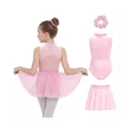 Jiamy Girls Ballet Leotards With Invisible Zipper... - Coupon