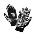 Atercel Football Gloves Men Football Receiver... - Coupon