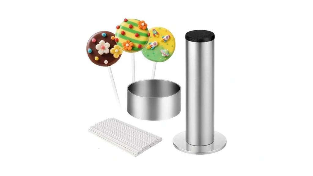 Stainless Steel Cake Pop Mold Set With Pusher -... - Coupon
