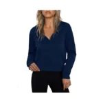 Totatuit Women Cropped Sweatshirt Half Zip Pullover... - Coupon