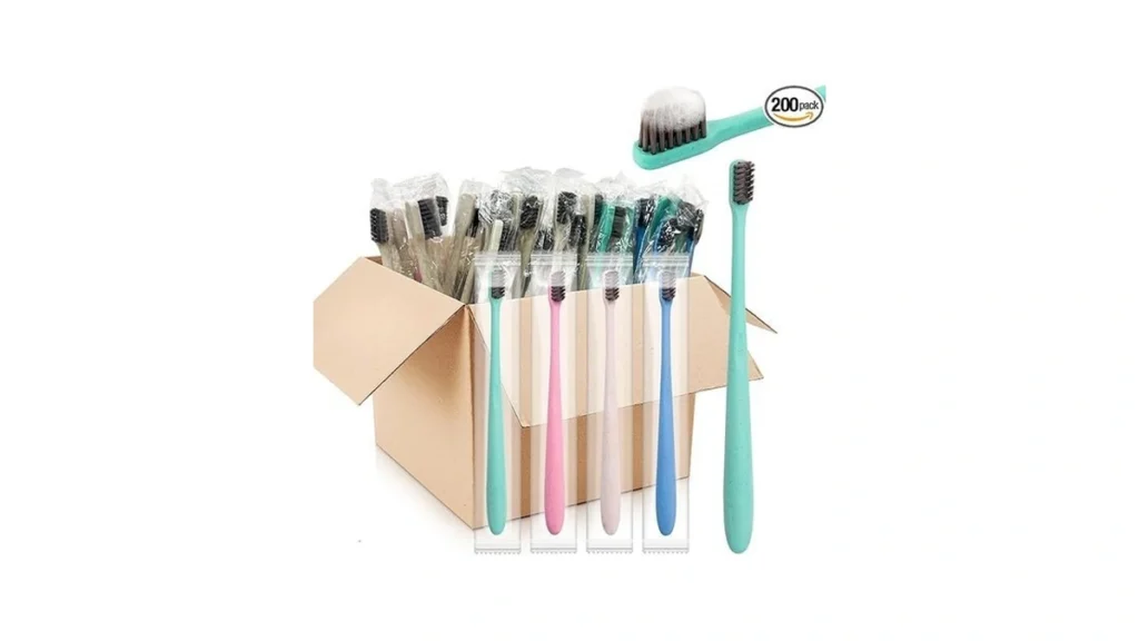 Acskd 100pcs Disposable Toothbrushes Bulk... - Amazon Promo Code