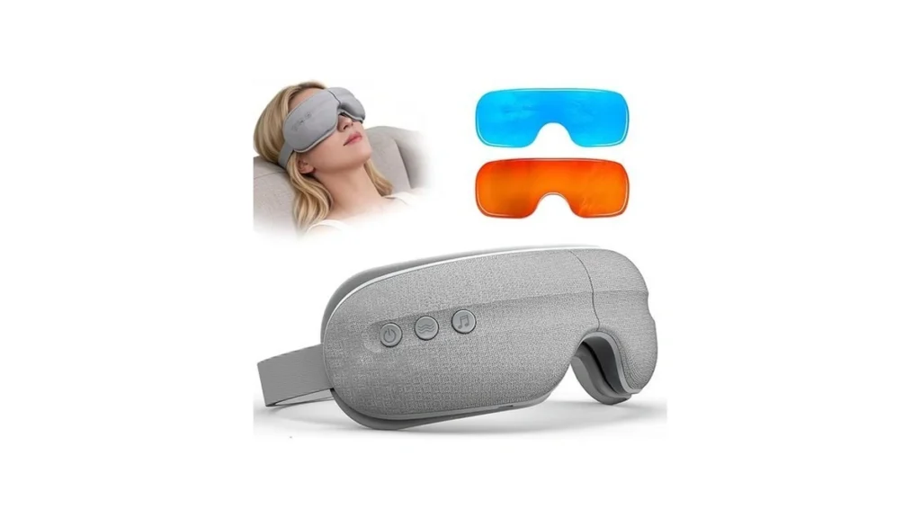 Eye Massager With Heat And Cooling 5 Massage Modes... - Coupon