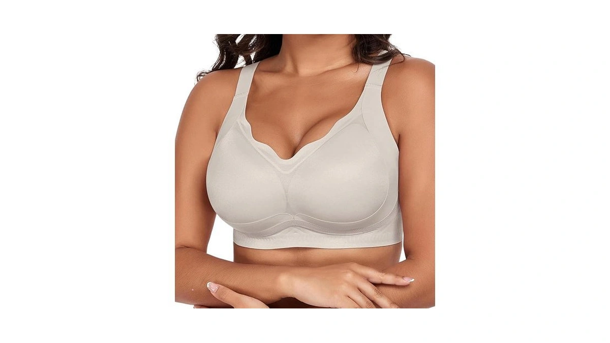 Shijiali Womens Wireless Jelly Bra Plus Size... - Coupon