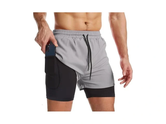 Surenow Mens 2 In 1 Running Shorts Quick Dry… – Coupon