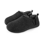 Snug Leaves Men S Faux Wool Slippers Comfy Warm... - Coupon