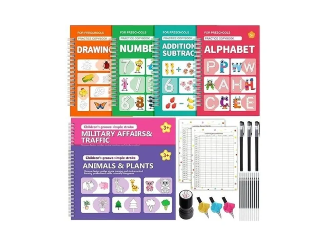 6 Pack Magic Grooved Writing Practice Books For… – Coupon