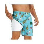 Inloko Mens Swim Trunks With Compression Liner 7... - Coupon