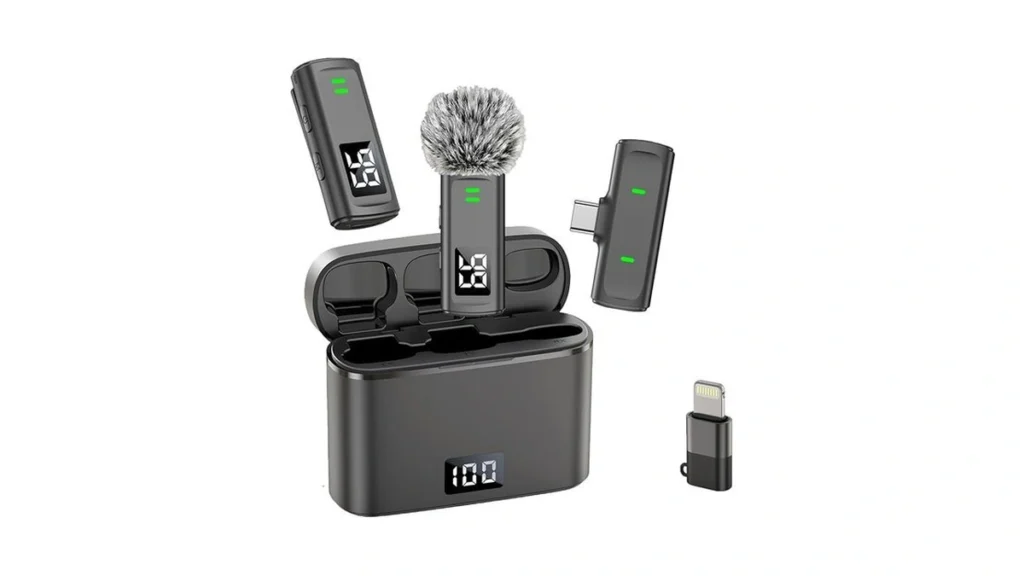 Nptcl Wireless Lavalier Microphone For Iphone 17 16... - Coupon
