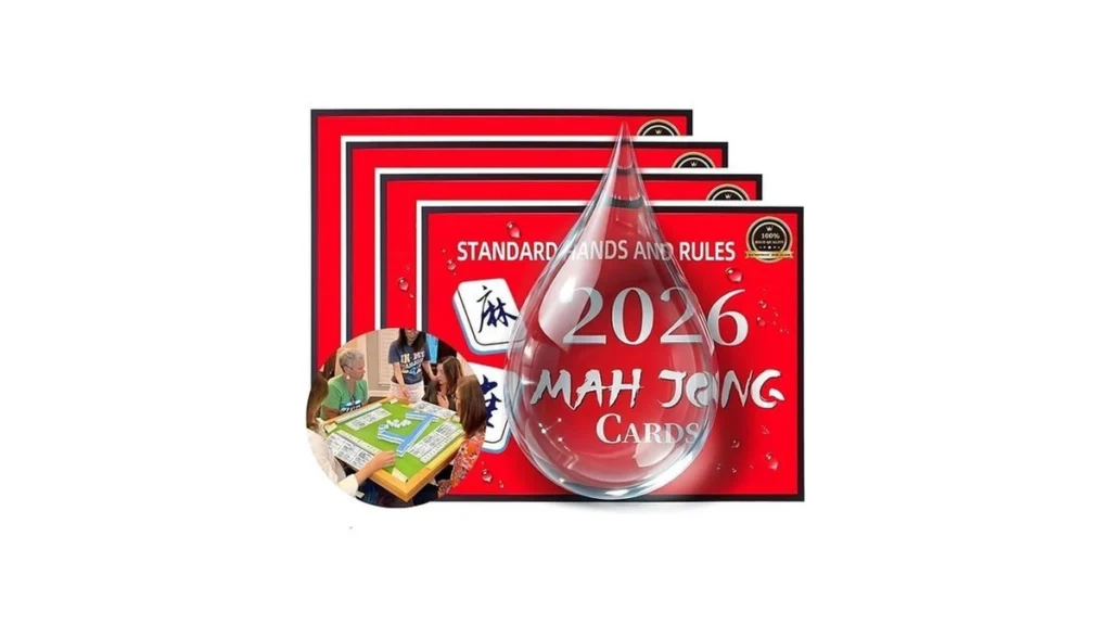 4-pack 2026 Large Print Cards - Waterproof Durable... - Coupon
