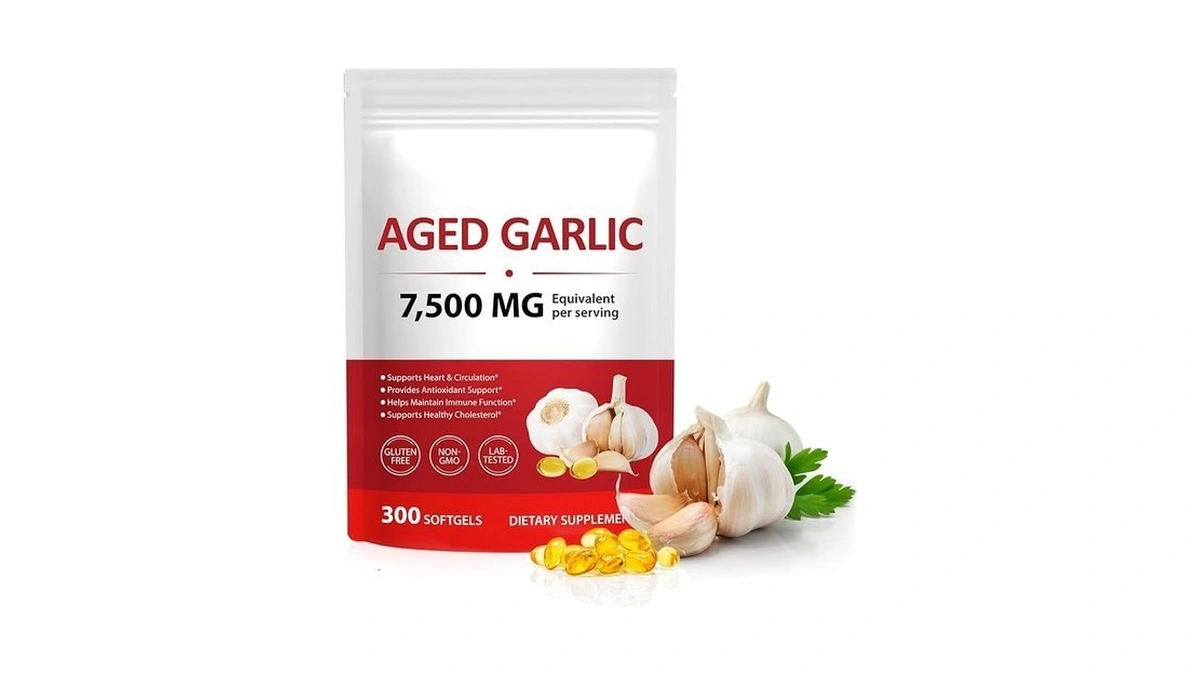 Premium Aged Garlic Extract Capsules 7 500mg Fresh... - Coupon