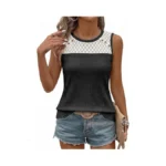 Blencot Womens Sleeveless Tank Top Casual Crewneck... - Coupon