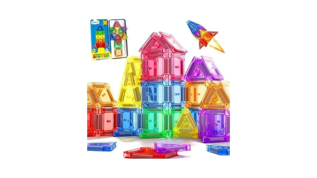 Magnetic Tiles Travel Essential Toys Mini Travel... - Coupon