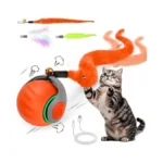 Interactive Cat Ball Toy Self Rolling Ball With... - Coupon