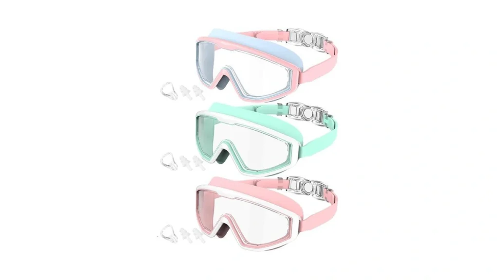 Cifoya Kids Swim Goggles 3 Pack Swimming Goggles... - Coupon