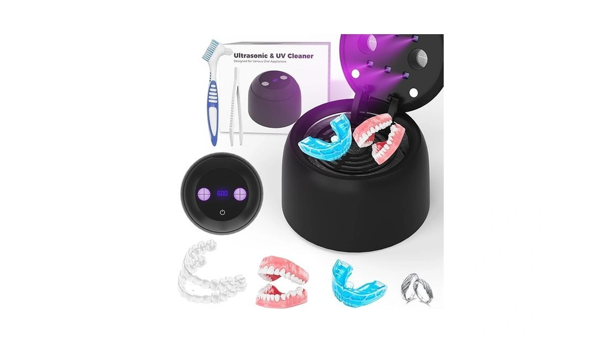 Upgraded Ultrasonic Retainer Cleaner Machine 45khz... - Coupon