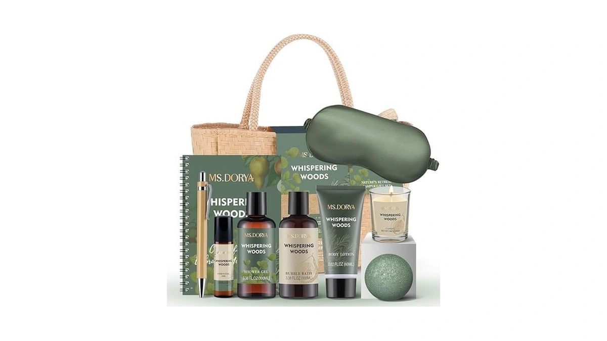 Mothers Day Gift Baskets For Mom Spa Kit For Women... - Coupon