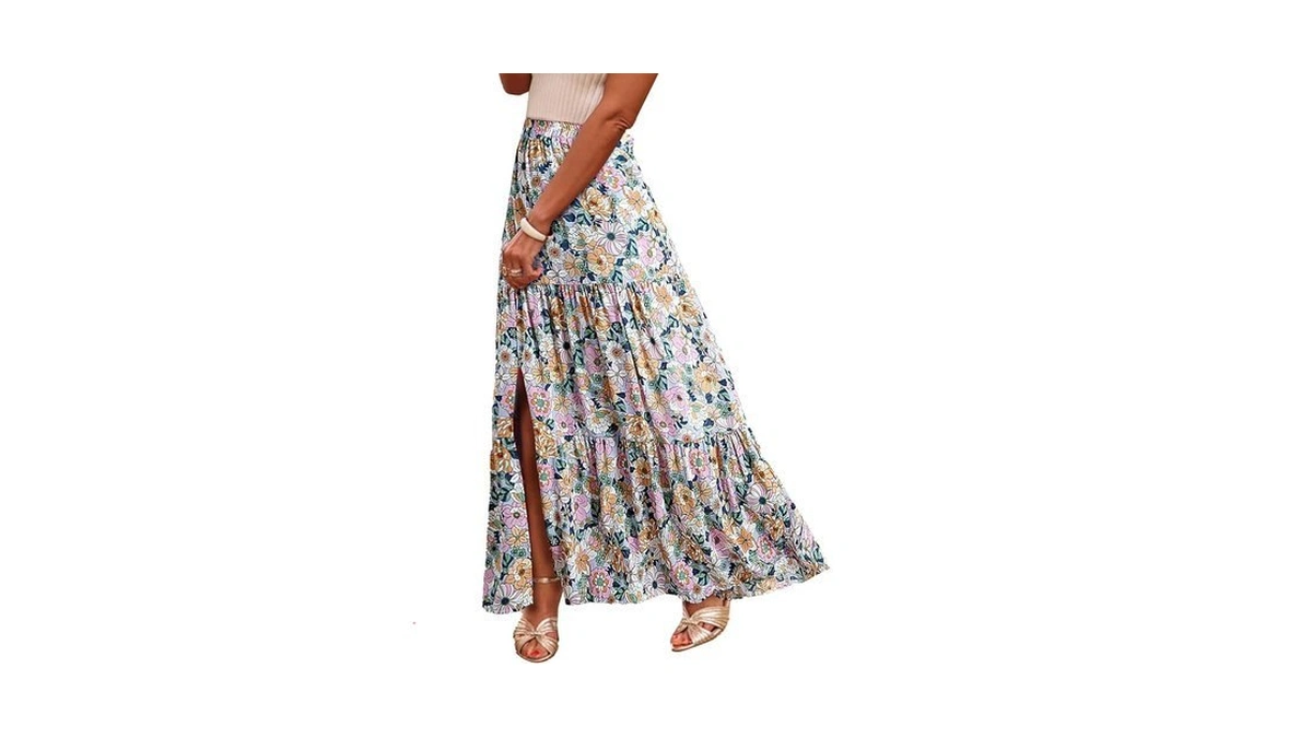 Happy Sailed Long Skirts For Women High Waisted... - Coupon