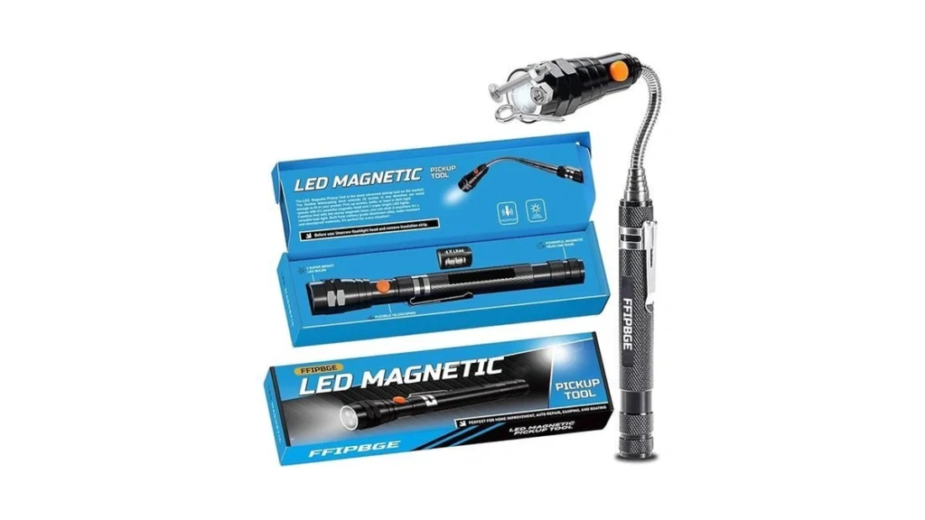 Telescoping Magnet Pickup Tool With 3 Led Magnetic... - Coupon