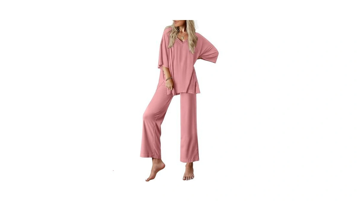 Ekouaer Lounge Sets For Women Pajamas Set Short... - Coupon