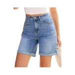 Vetinee High Waisted Shorts Women Womens Shorts... - Coupon