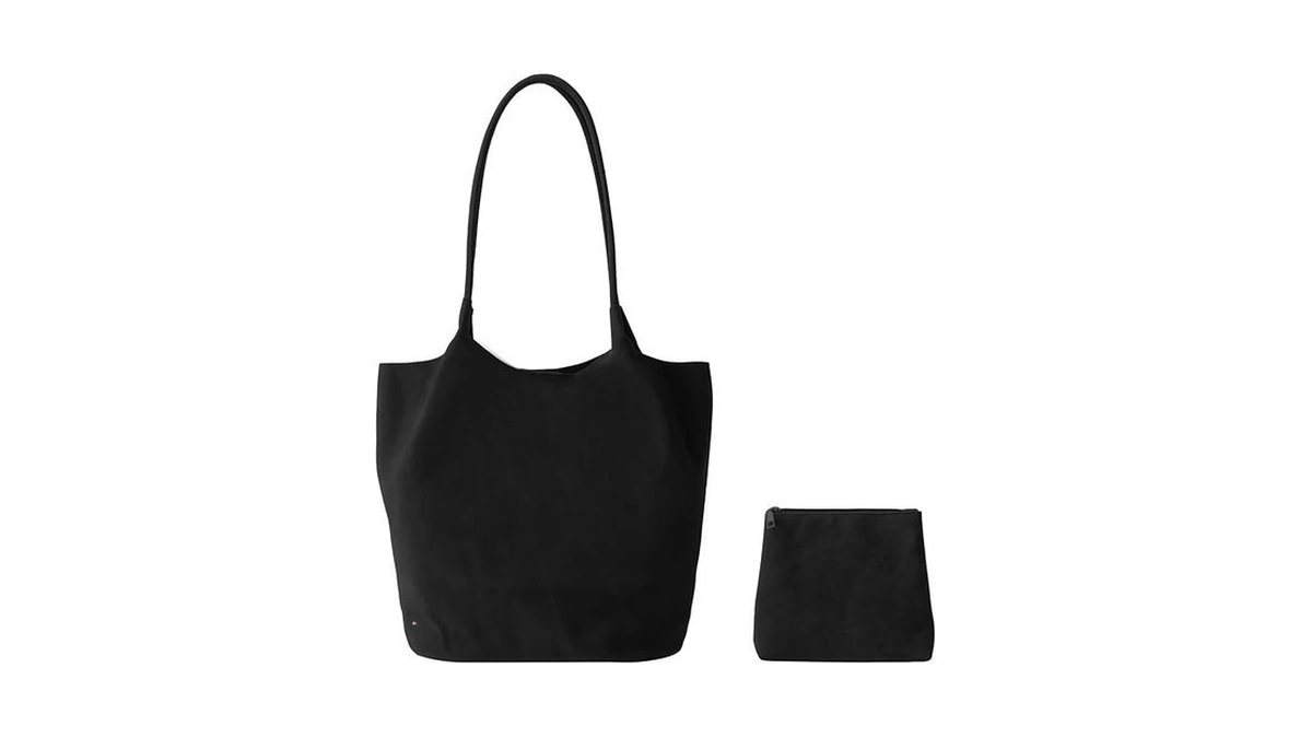 Large Suede Tote Bag For Women Soft Vegan Leather... - Coupon