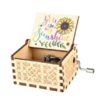 You Are My Sunshine Wood Music Boxes Laser Engraved... - Coupon