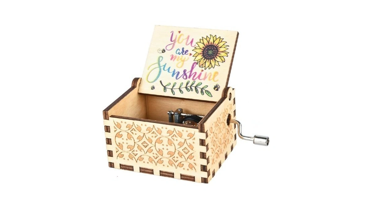 You Are My Sunshine Wood Music Boxes Laser Engraved... - Coupon