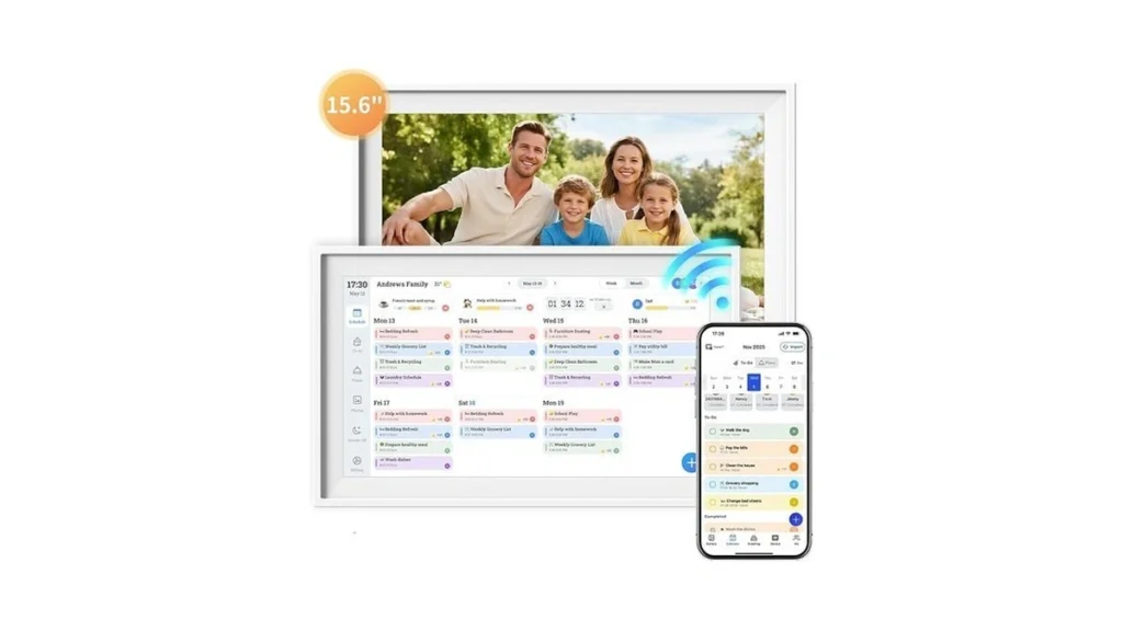Hkhkpi 15 6 Digital Calendar Electronic Calendar Hd... - Coupon