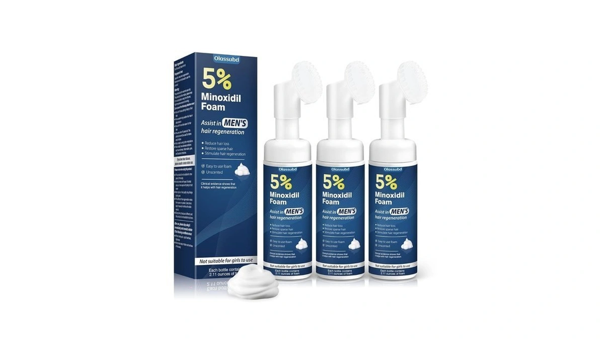 Minoxidil 5 Foam For Men Hair Growth Foam Suitable... - Coupon