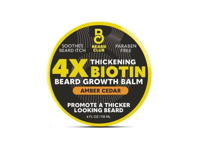 The Beard Club Biotin Beard Balm For Men – Beard… – Coupon