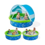 Kids Pool For Toddler Foldable Kiddie Pool With... - Coupon