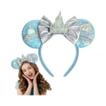 Rostonyra Blue Fashion Headband For Women Sequin... - Coupon