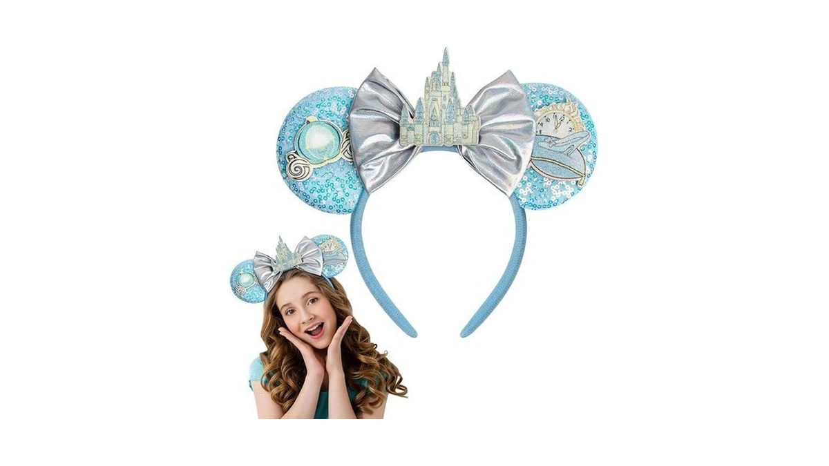 Rostonyra Blue Fashion Headband For Women Sequin... - Coupon