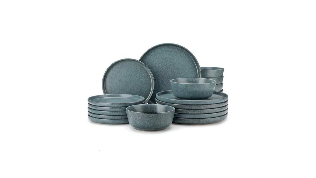 Vancasso Plates And Bowls Sets 18 Pieces Stoneware... - Coupon