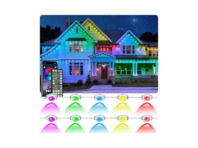 Letianpai 400ft Permanent Outdoor Lights Rgb Eaves… – Coupon