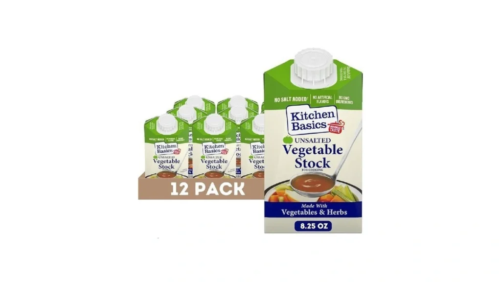 Kitchen Basics Unsalted Vegetable Stock 8 25 Oz... - Coupon