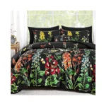 Wongs Bedding Black Comforter Set Queen Size 8... - Coupon
