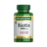 Nature S Bounty Biotin Supports Metabolism For... - Coupon
